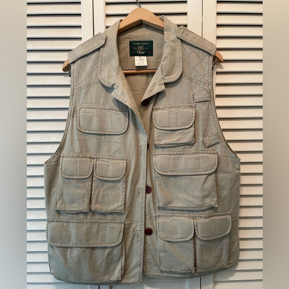 Vintage Orvis fishing & outdoor vest